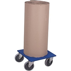 Přepravní plošina PL08, do 750 kg, termoplastická kola, 25,5 x 60 x 60 cm