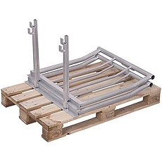 Paletový nástavec typ 66, pozink, 100 x 120 x 80 cm