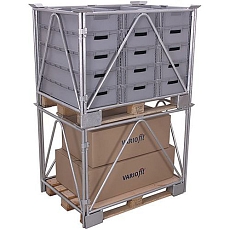 Paletový nástavec typ 68, pozink, 80 x 120 x 100 cm