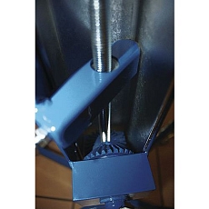 Mobilní ocelový stojan, 60 x 41,5 x 105,5 cm, modrý