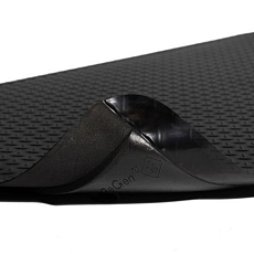 Průmyslová protiúnavová rohož ReGen 70, černá, 90 cm x 18,3 m