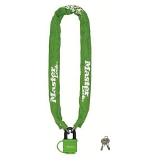 Řetězový zámek na kolo Master Lock 6mm, černý