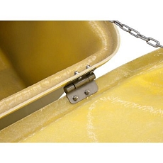 Nádoba na zimní posyp, 1 100 l, bílá