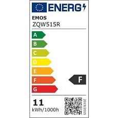 Chytrá LED žárovka GoSmart A60, E27, 11 W (75 W), 1 050 lm, RGB, stmívatelná, Wi-Fi