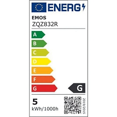Chytrá LED žárovka GoSmart MR16, GU10, 4,8 W (35 W), 400 lm, RGB, stmívatelná, Zigbee