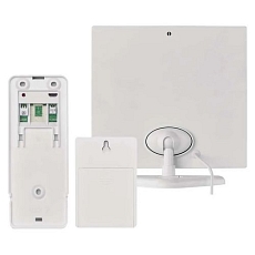 Domovní bezdrátový bateriový videozvonek GoSmart IP-09D, s Wi-Fi a solárním panelem