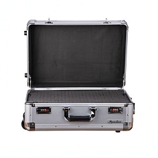 Hliníkový kufr s kolečky Manutan Expert, 485 x 340 x 210 mm