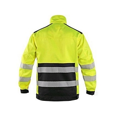 Pánská montérková reflexní blůza CXS Benson, žlutá/černá, vel. 56