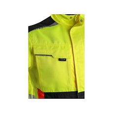 Pánská montérková reflexní blůza CXS Benson, žlutá/černá, vel. 56