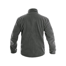 Bunda CXS OTAWA, fleecová, šedá, vel. 2XL