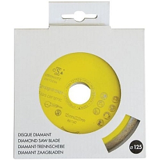 Diamantový řezný kotouč na dlažbu Manutan Expert, 125 x 22.23 mm