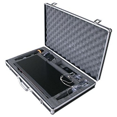 Bezdrátový ruční a náhlavní/klopový mikrofon Dexon MBD 732, 2kanálový