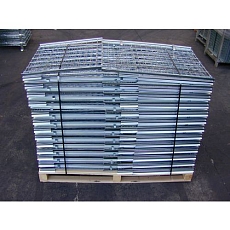 Paletový nástavec se sklopnou stěnou PALL, pletivový, 87 x 122 x 82 cm