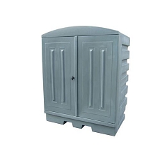 Plastový depot na nebezpečné látky pro 2 sudy