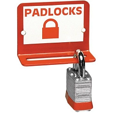 Držák na visací zámky Brady, 4 zámky