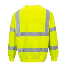 Reflexní mikina Hi-Vis, žlutá, vel. 5XL