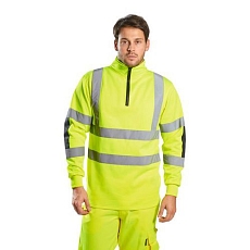 Reflexní mikina Xenon Rugby Hi-Vis, žlutá, vel. S