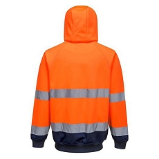 Reflexní mikina Elfi Hi-Vis, oranžová/modrá, vel. XXL