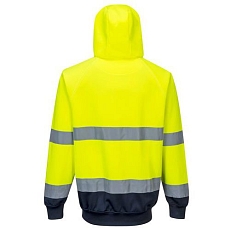 Reflexní mikina Elfi Hi-Vis, žlutá/modrá, vel. M