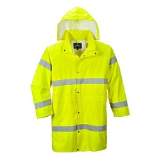 Reflexní Hi-Vis pláštěnka, délka 100 cm, žlutá, vel. 4XL