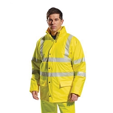 Reflexní zateplená nepromokavá bunda Sealtex Ultra Hi-Vis, žlutá, vel. XXL