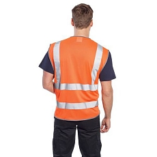 Reflexní vesta MeshAir Band Hi-Vis, oranžová, vel. XXL - 3XL