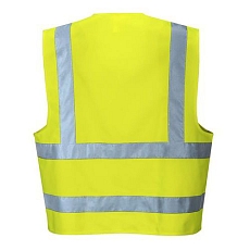 Reflexní vesta Two Band Brace Hi-Vis, žlutá, vel. L - XL