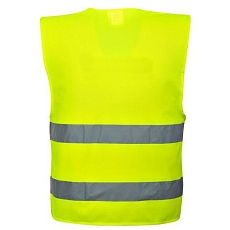 Reflexní vesta Two Band Hi-Vis, žlutá, vel. 4XL - 5XL