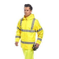 Reflexní nepromokavá bunda Hi-Vis, žlutá, vel. 3XL