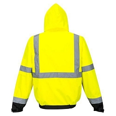 Reflexní nepromokavá bunda bomber Hi-Vis Premium 3v1, žlutá/černá, vel. 5XL