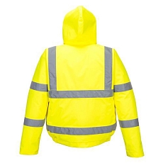 Reflexní nepromokavá bunda bomber Rocket Hi-Vis, žlutá, vel. 4XL