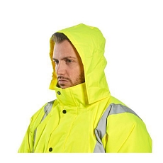 Reflexní nepromokavá bunda bomber Rocket Hi-Vis, žlutá, vel. 4XL
