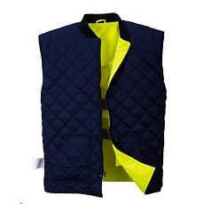 Reflexní nepromokavá bunda Silver Traffic 4v1 Hi-Vis, žlutá/modrá, vel. L