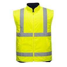 Reflexní nepromokavá bunda Essential Hi-Vis 5v1, žlutá/modrá, vel. XL