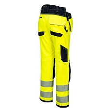 Reflexní kalhoty PW3 Holster Hi-Vis, černé/žluté, vel. 60