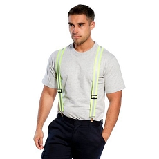 Kalhotové kšandy Hi-Vis, žluté