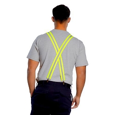 Kalhotové kšandy Hi-Vis, žluté