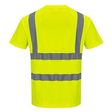 Reflexní tričko s krátkým rukávem Comfort plus Hi-Vis, žluté, vel. 3XL