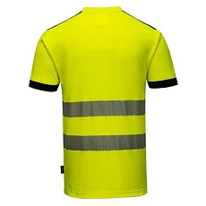 Reflexní tričko s krátkým rukávem PW3 Hi-Vis, žluté/černé, vel. XS