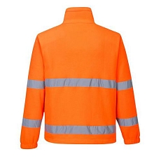 Reflexní fleecová bunda Essential Hi-Vis, oranžová, vel. 3XL