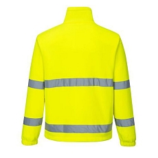 Reflexní fleecová bunda Essential Hi-Vis, žlutá, vel. M