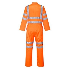 Reflexní pracovní kombinéza RIS Hi-Vis, oranžová, vel. XS