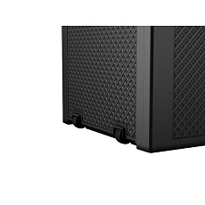 Zahradní úložný box Emily, 280 l, tmavě šedý