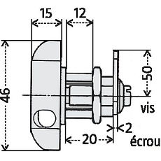 Otočný uzávěr Manutan Expert