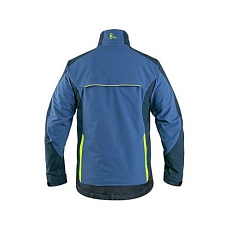 Blůza CXS NAOS, pánská, modro-modrá, HV žluté doplňky, roz. 58