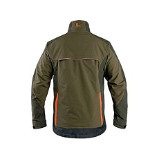 Blůza CXS NAOS, pánská, zeleno-zelená, HV oranžové doplňky, roz. 64