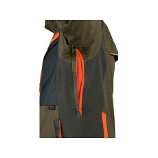 Blůza CXS NAOS, pánská, zeleno-zelená, HV oranžové doplňky, roz. 64