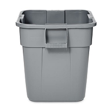 Plastový kontejner Rubbermaid Square, objem 106 l, šedý
