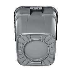 Plastový kontejner Rubbermaid Square, objem 106 l, šedý