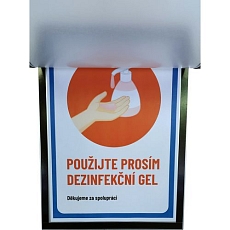 Informační rámeček Pocket A4, magnetický, modrý